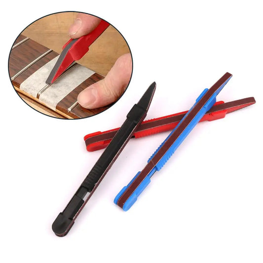 Guitar Bass Fret Polishing Wire File Fretboard Sanding Repair Tool Peaceful Pleasures Health and Wellness