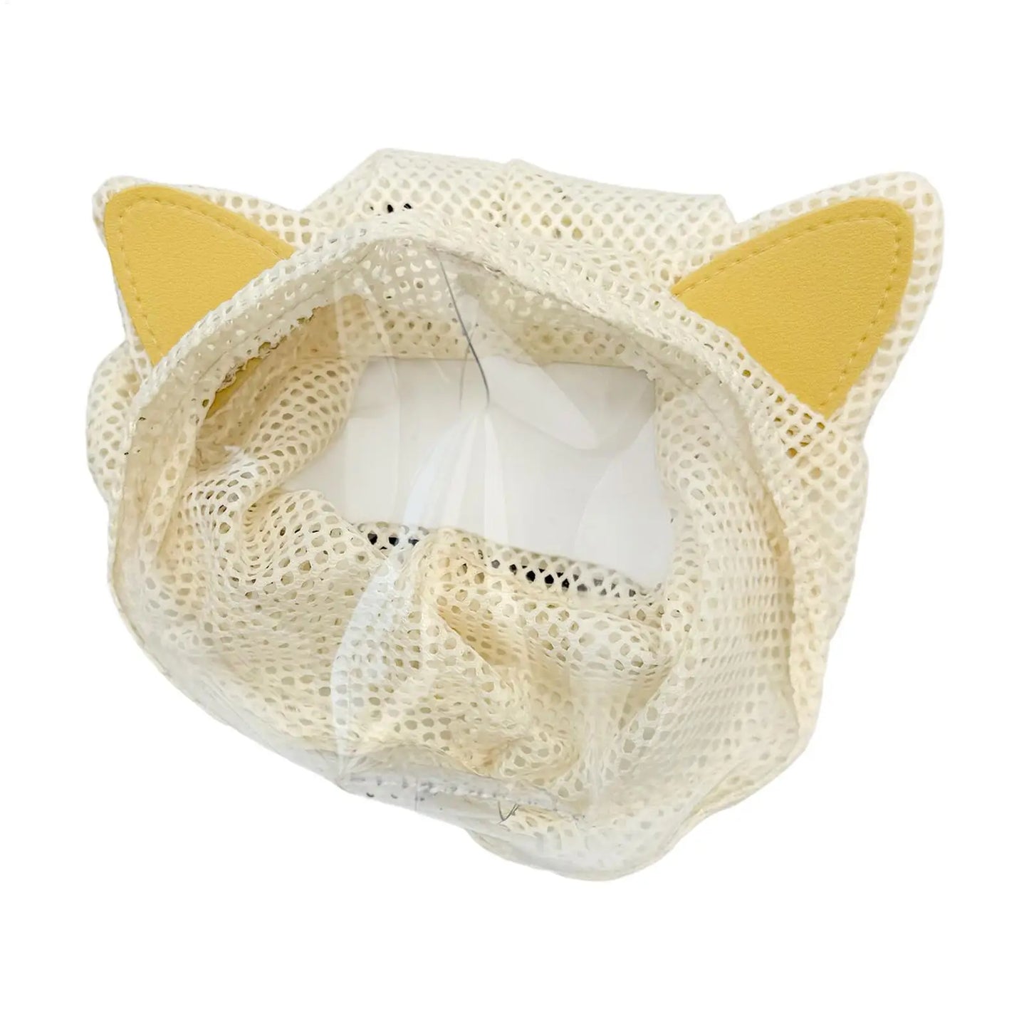 Breathable Cat Muzzle Head Cover – Anti-Lick & Anti-Bite