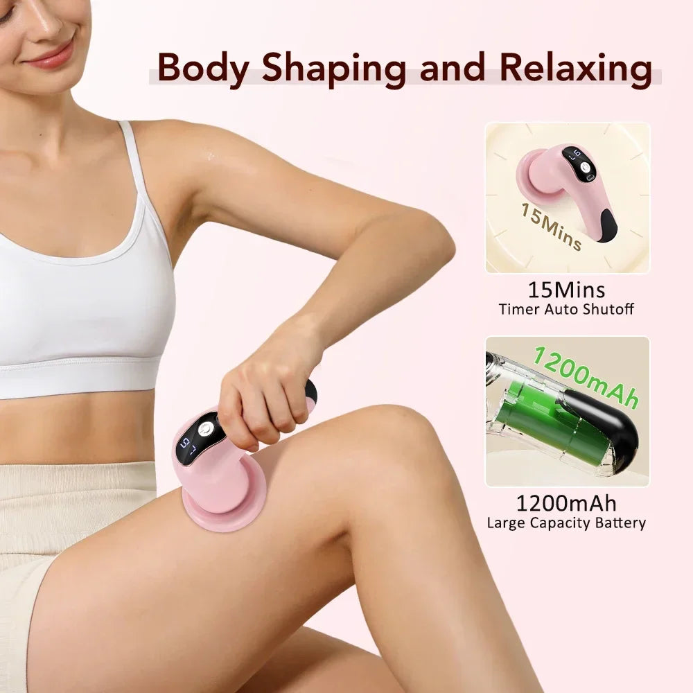 Cordless Body Sculpting Massager – 6 Levels & 5 Heads
