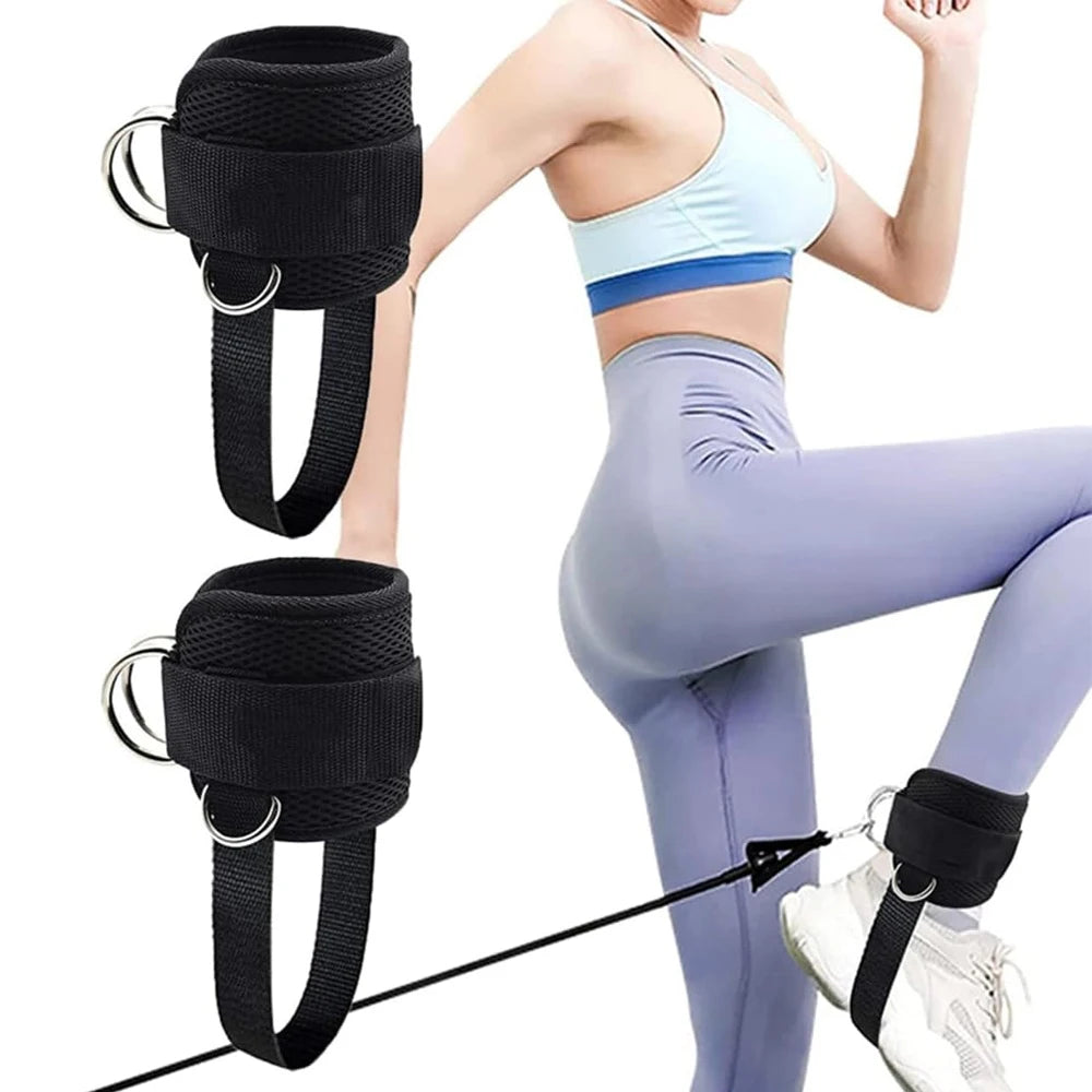 1PCS Cable Machine Ankle Strap - Adjustable Neoprene Cuff for Glutes/Legs - Gym Kickback Attachment (Men & Women) Peaceful Pleasures Health and Wellness