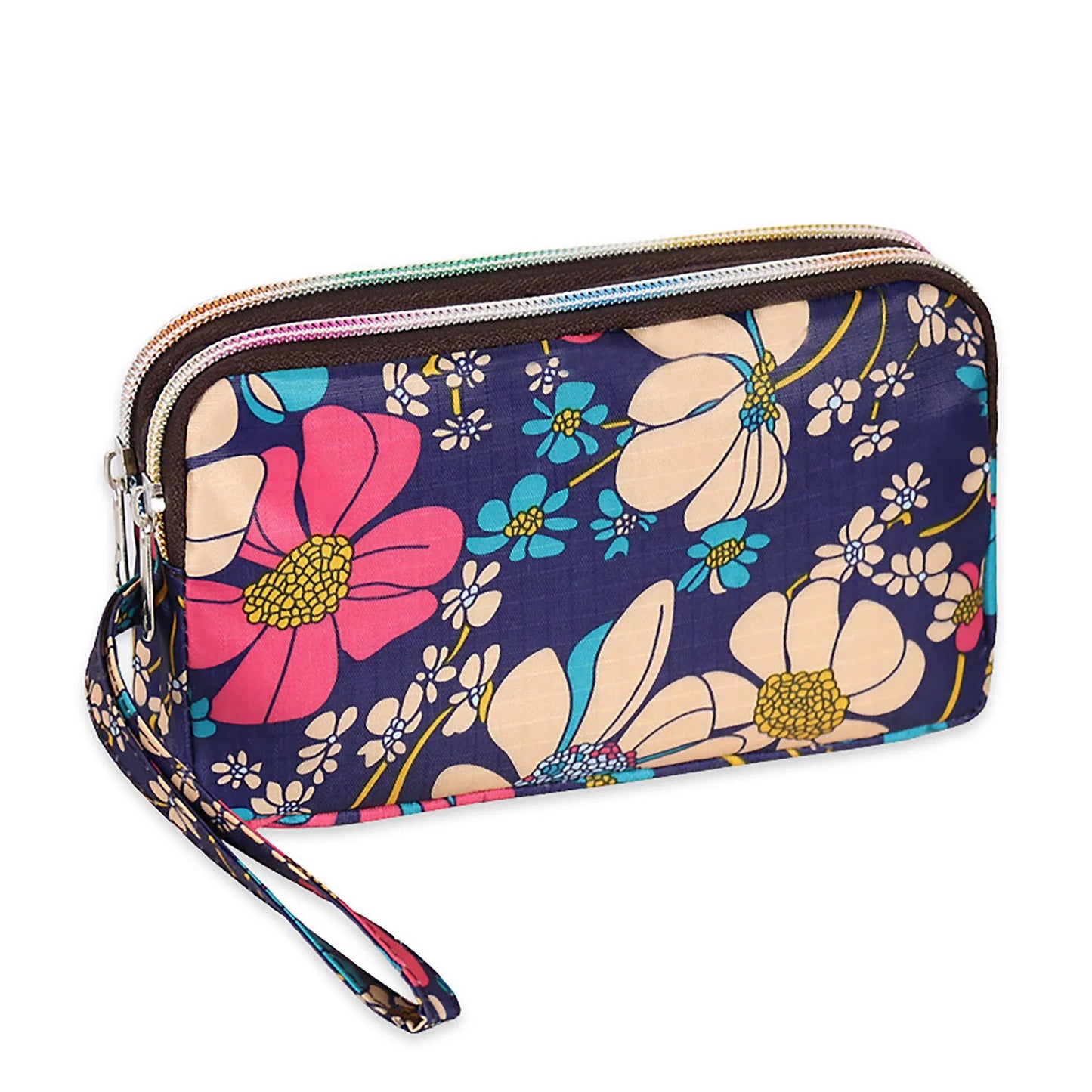 Clutch Purses for Women Large Capacity Purse with Portable Wristlet for Traveling Shopping Business Peaceful Pleasures Health and Wellness 1