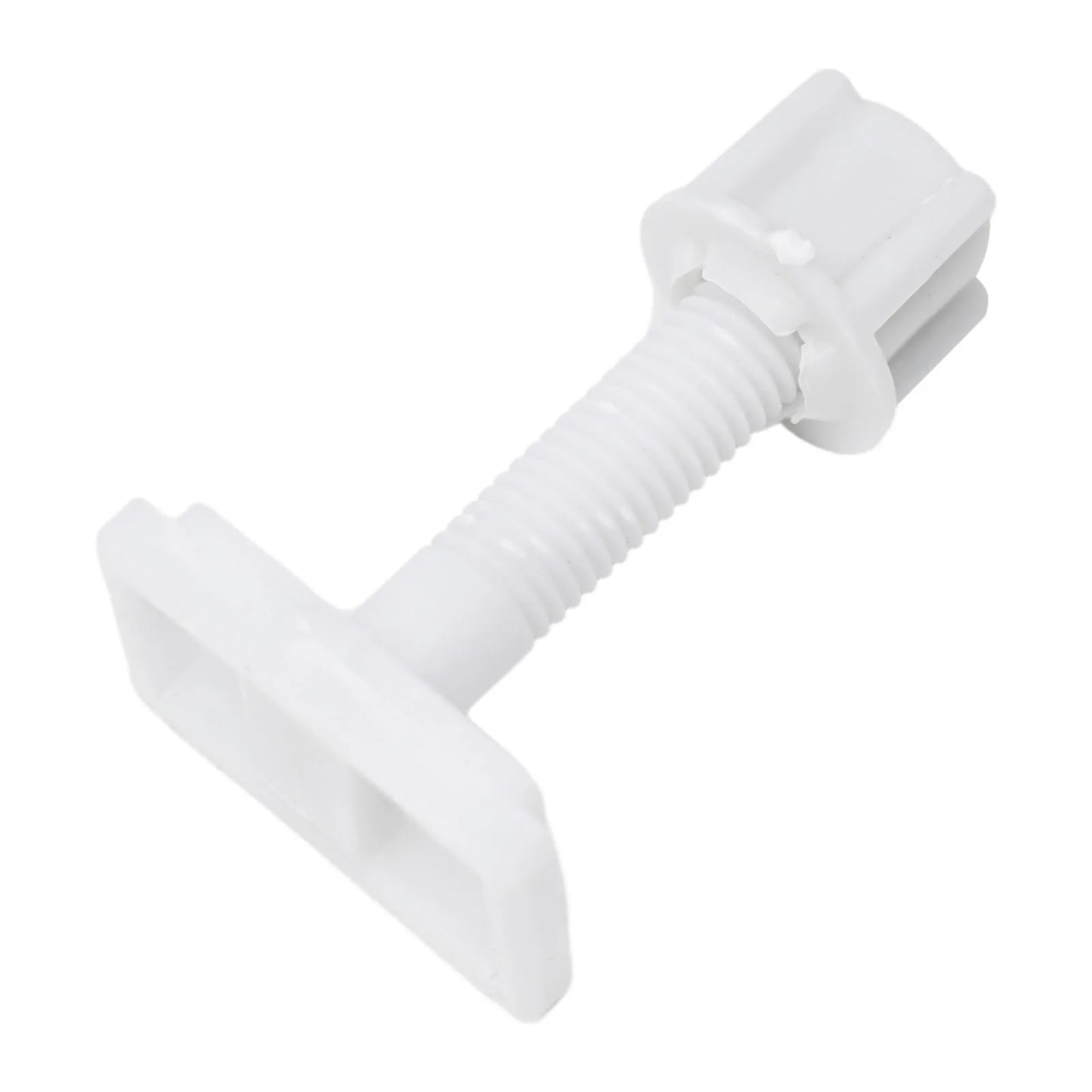 Toilet Seat White Hinges Full Bolts Screws Bathroom Repair Kits Tools