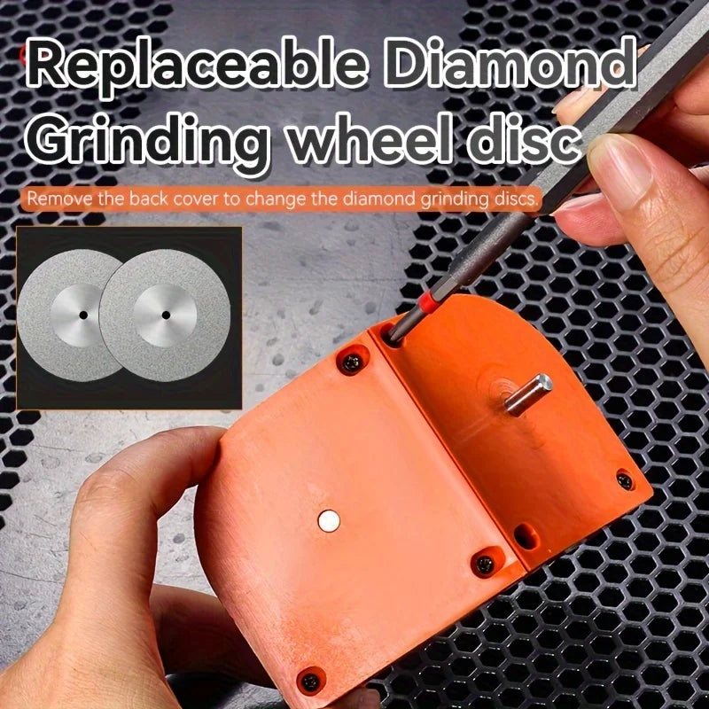Multi-functional Twist Drill Grinder, 2-16mm lmpact Electric Drill,Wear-resistant Diamond Sharpener, Drill Bit Grinding Tool Peaceful Pleasures Health and Wellness