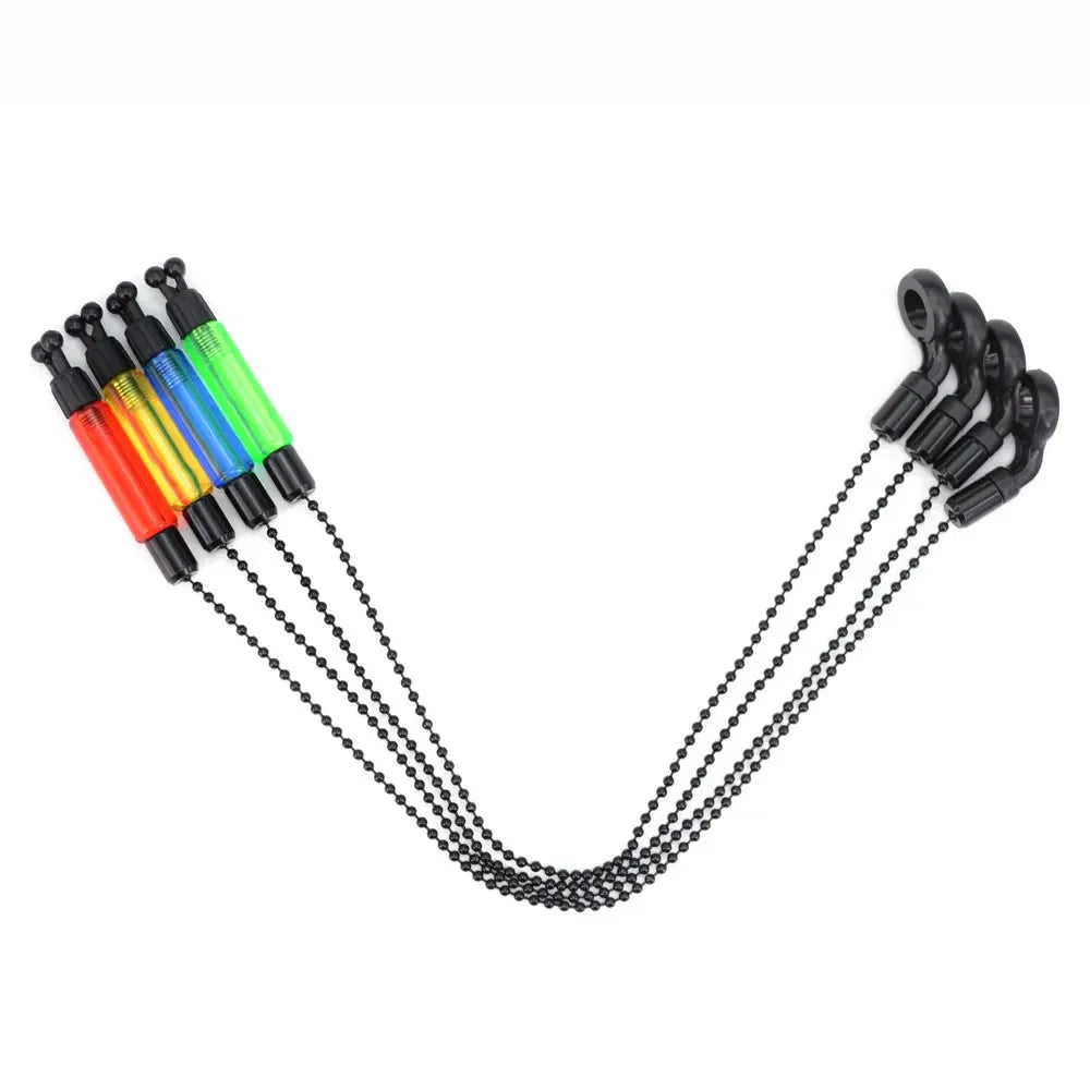 Durable Carp Fishing Swinger Hanger, Soft Chain Swing Device with Bite Alarm Connector, Angling Tackle Accessories Peaceful Pleasures Health and Wellness