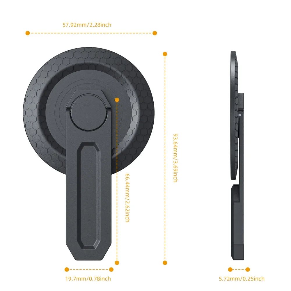 Magnetic Ring Holder for MagSafe iPhone 17 16 15 14 13 12 Grip