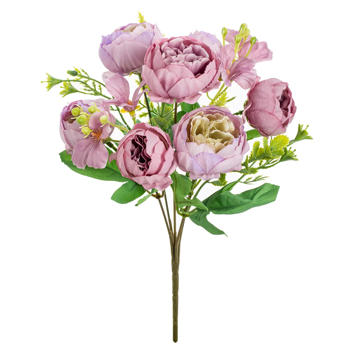 Artificial Silk Peony Rose Bouquet – Wedding & Home Decor