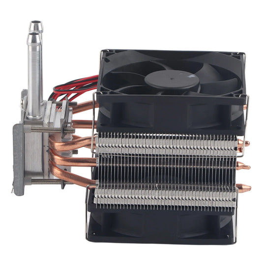 Semiconductor Refrigerator 12V Thermoelectric Peltier Refrigeration DIY Water Cooling System Cooler Device with Fan Peaceful Pleasures Health and Wellness Default Title