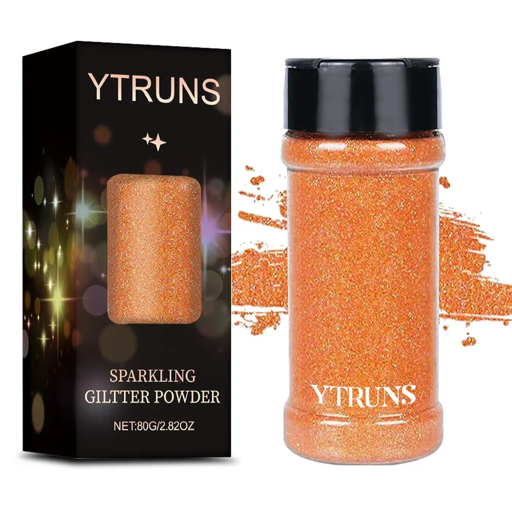Laser Glitter Powder 80g 6 Colors – Nail Art, Crafts & DIY