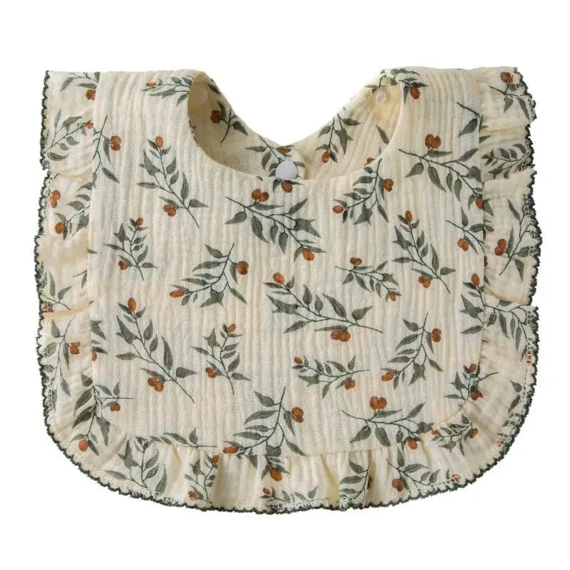 4-Layer Cotton Baby Bibs | Breathable Drool & Burp Cloth 0–18M