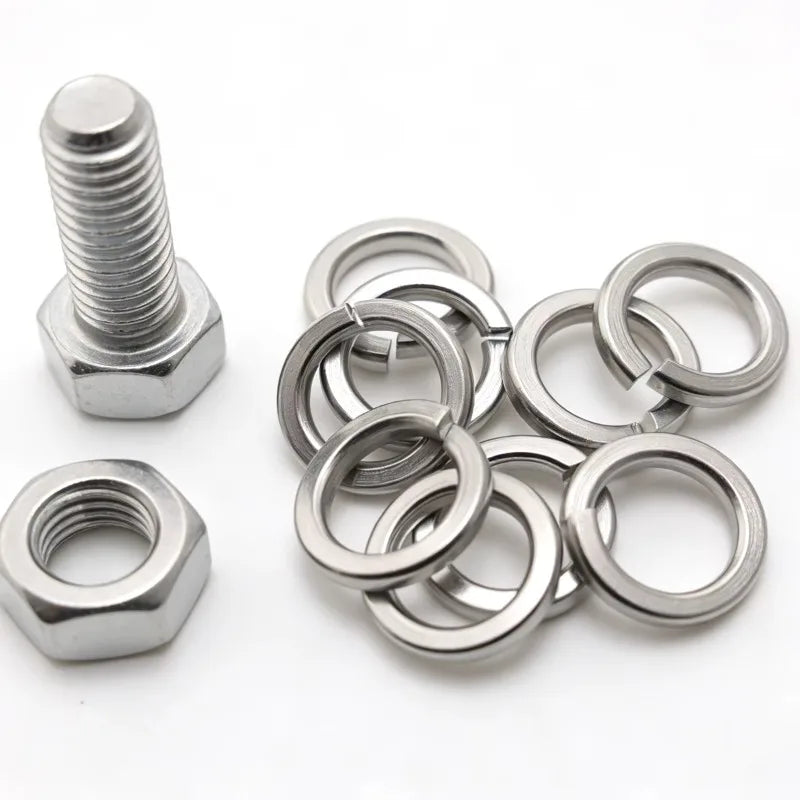 480pc 304 Stainless Steel Lock Washer Set M3–M10 Assortment