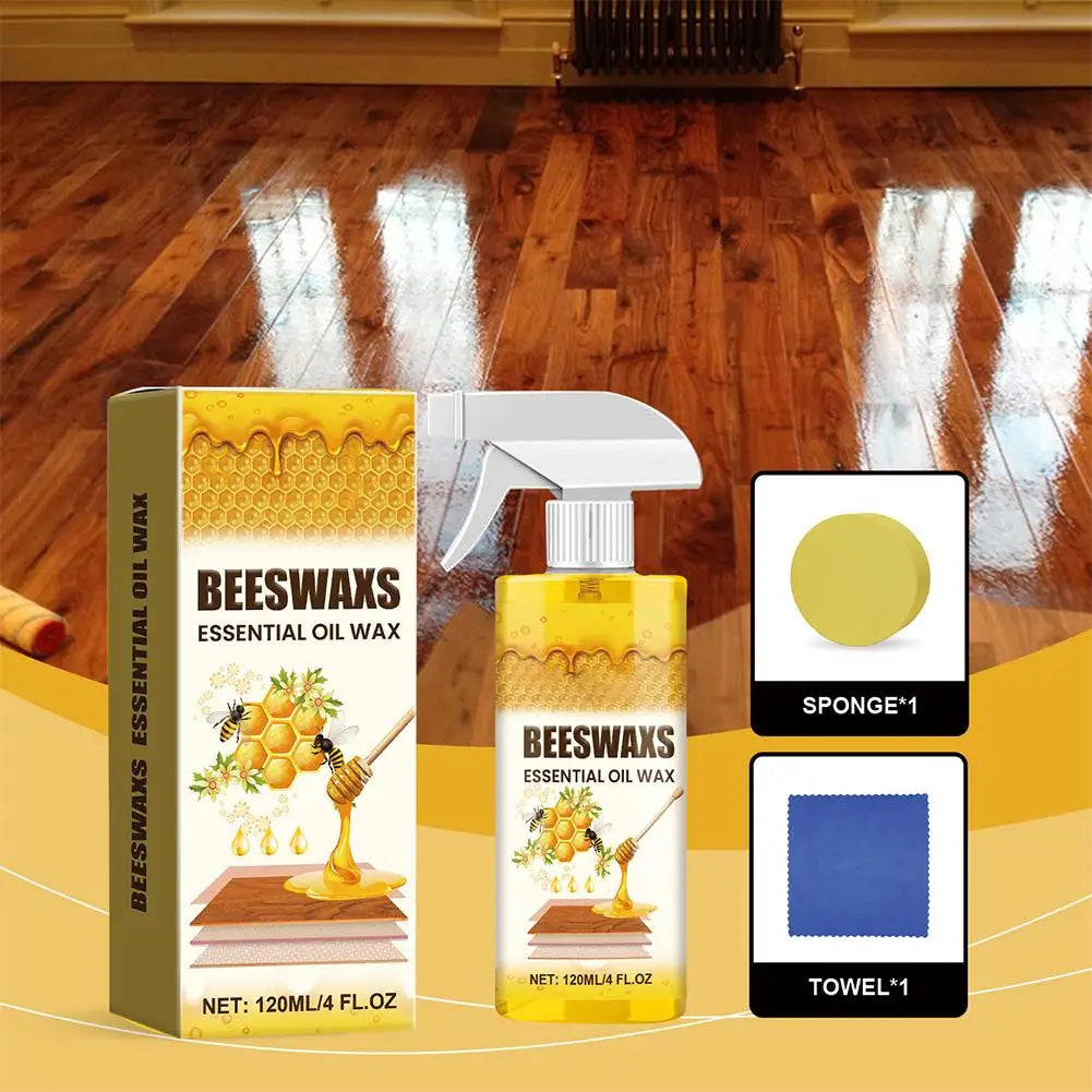 1/2/3 Furniture Solid Wood Care Beeswax Spray–Multi-purpose,Waterproof,Wear-resistant,Suitable for Wooden Floors and Furniture Peaceful Pleasures Health and Wellness