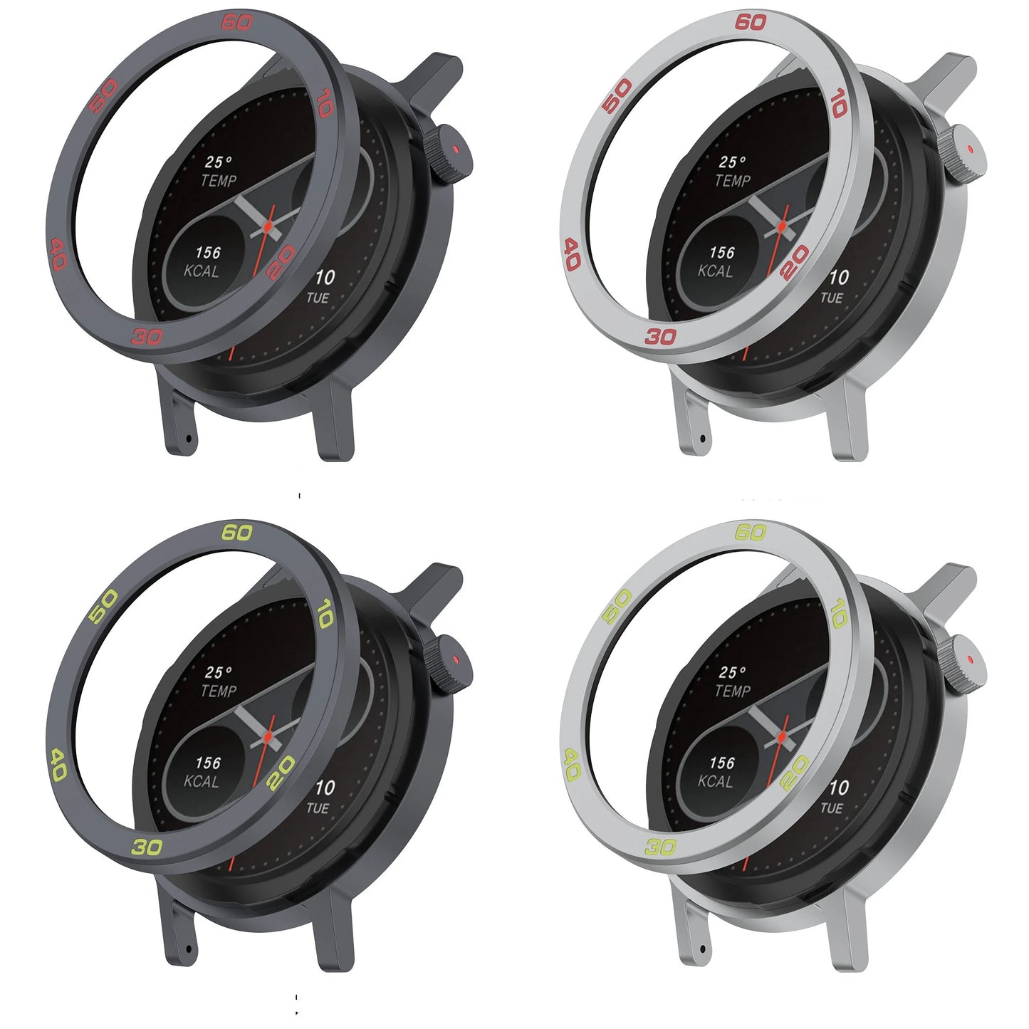 For CMF Watch Pro2 Metal BezelCMF BY NOTHING Watch Pro2 Watch Replacement Bezel Case Peaceful Pleasures Health and Wellness