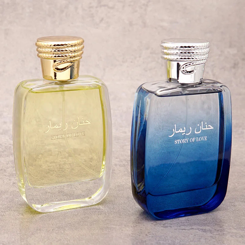 Arabic Brand Fragrant Fruit Lemon Jasmine Woody Charm Cologne Perfume Long-lasting Business Men's Daily Neutral Fragrance Spray Peaceful Pleasures Health and Wellness