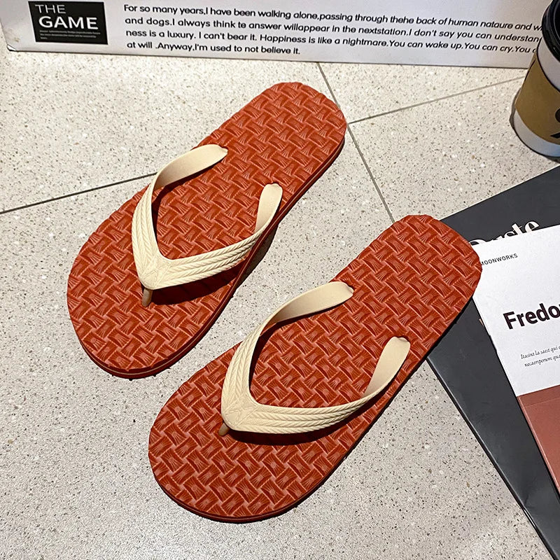Women's Non-Slip Flat Flip Flops – Beach & Indoor Slides