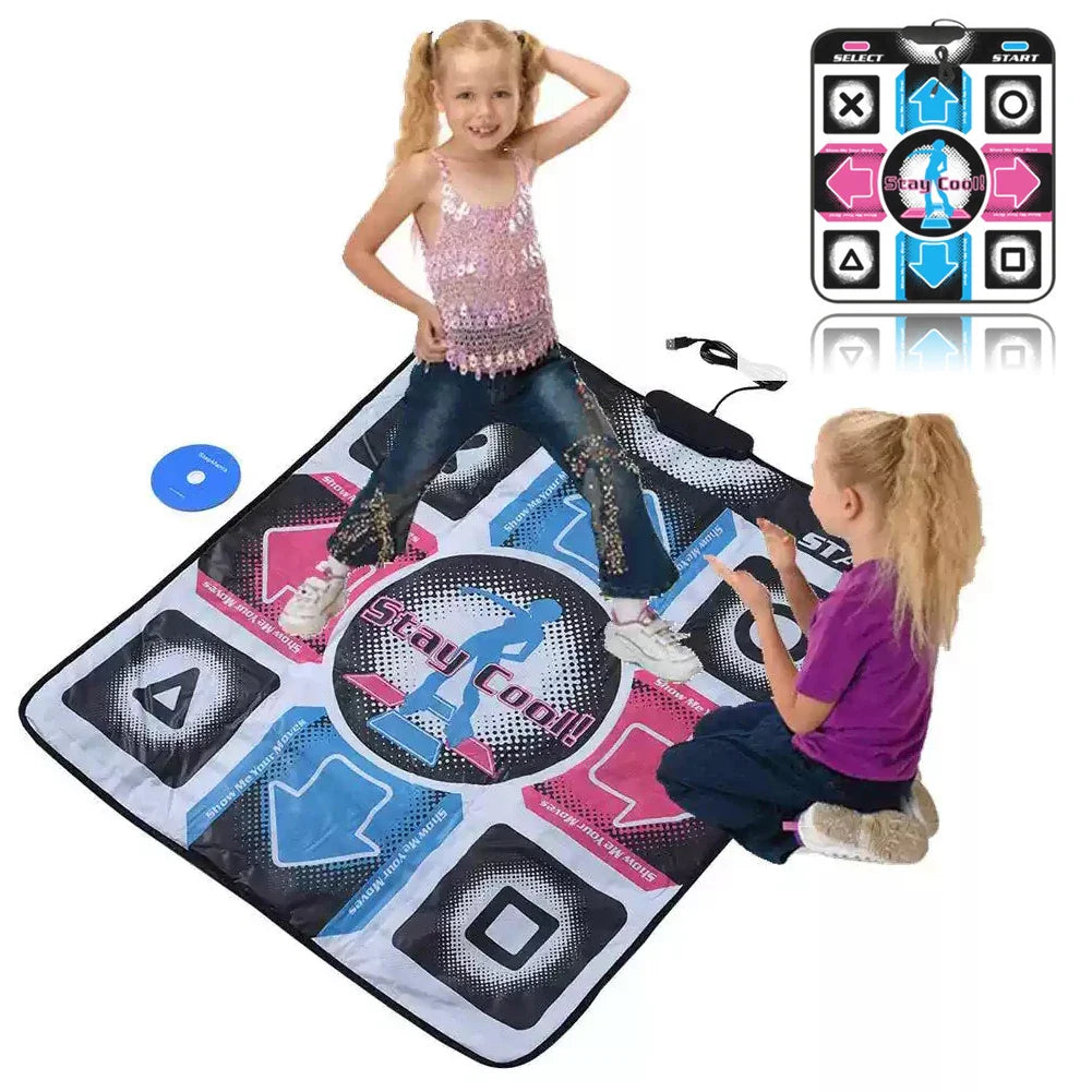 USB Wired Dance Mat – Non-Slip PC Step Pad | Indoor Gaming