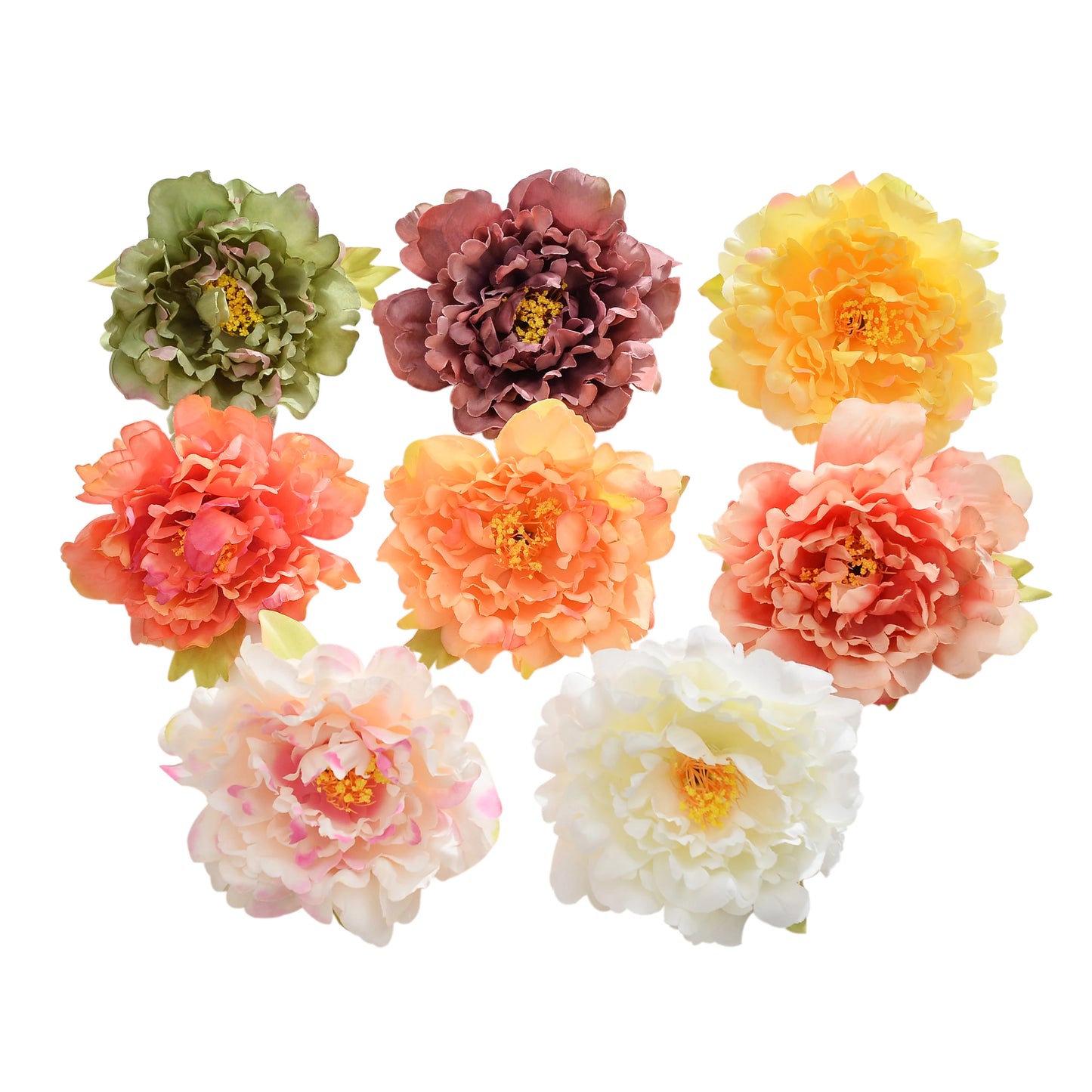 Silk Peony Artificial Flowers 10/20pcs | Wedding & Home Décor