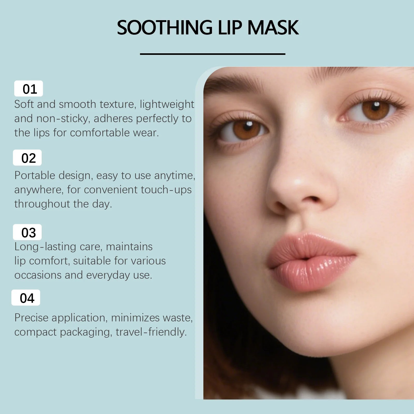 Nourishing Lip Balm Deep Moisturizing Prevent Dryness Cracking Fade Lip Fine Lines Remove Dark Lip Smoothing Repairing Lip Mask Peaceful Pleasures Health and Wellness