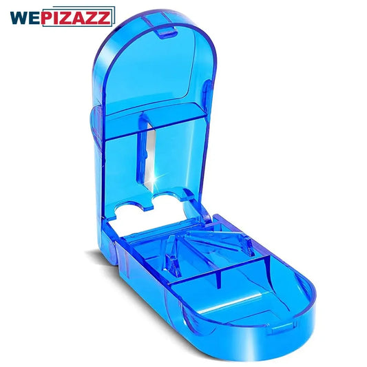 New Pill Cutter, Professional Pill Splitter for Cutting Small Pills or Large Pills in Half, Doubles As A Pill Box for Tiny Pills Peaceful Pleasures Health and Wellness