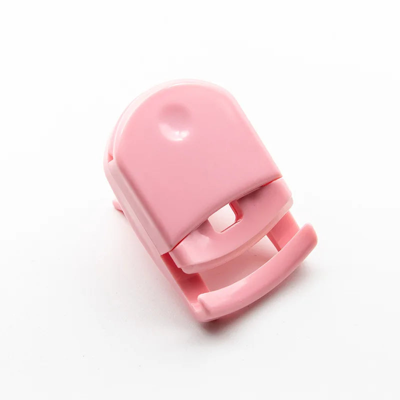 New Eyelash Curler Professional Multicolor False Eyelash Curling Tools Folding Eyelashes Clips Beauty Cosmetic Makeup Auxiliary Peaceful Pleasures Health and Wellness pink 1