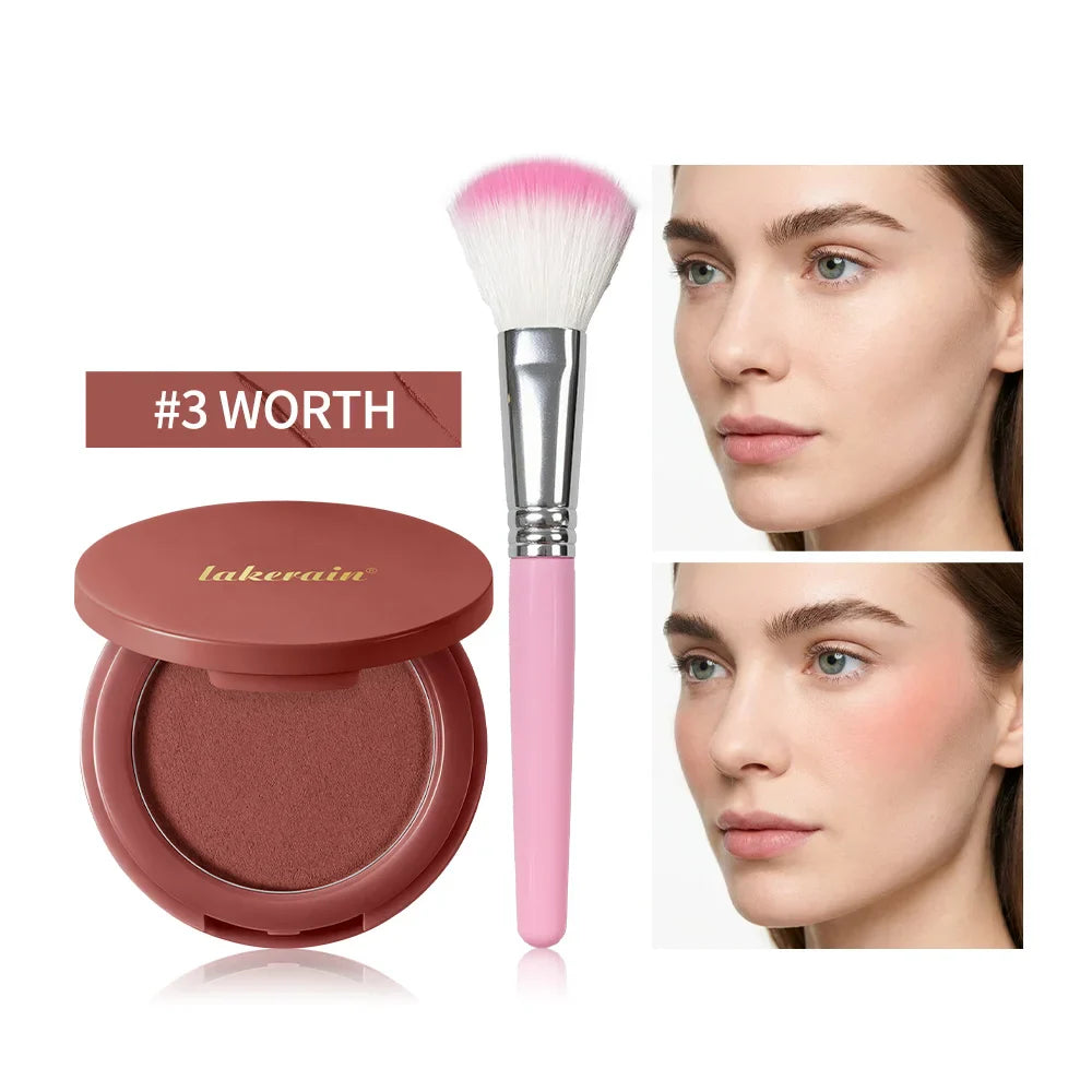 Soft Poke Matte Bouncy Blush & Brush – Korean Face Makeup