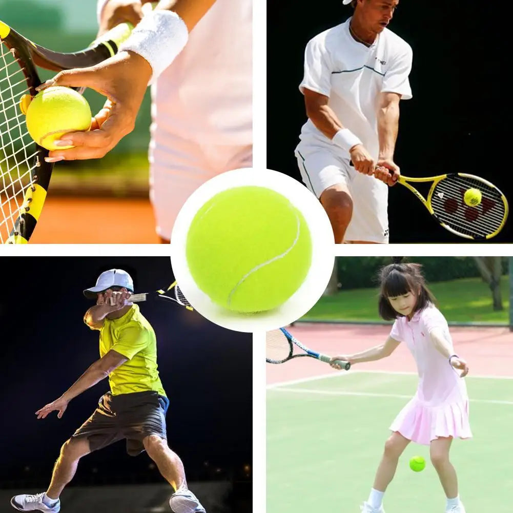 High Elasticity Training Tennis Ball for Exercises Peaceful Pleasures Health and Wellness