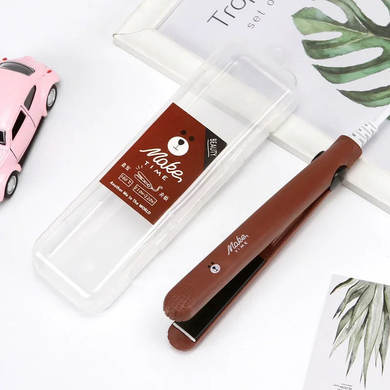 Mini Curling Iron – Pink Ionic Tourmaline Ceramic Hair Styler