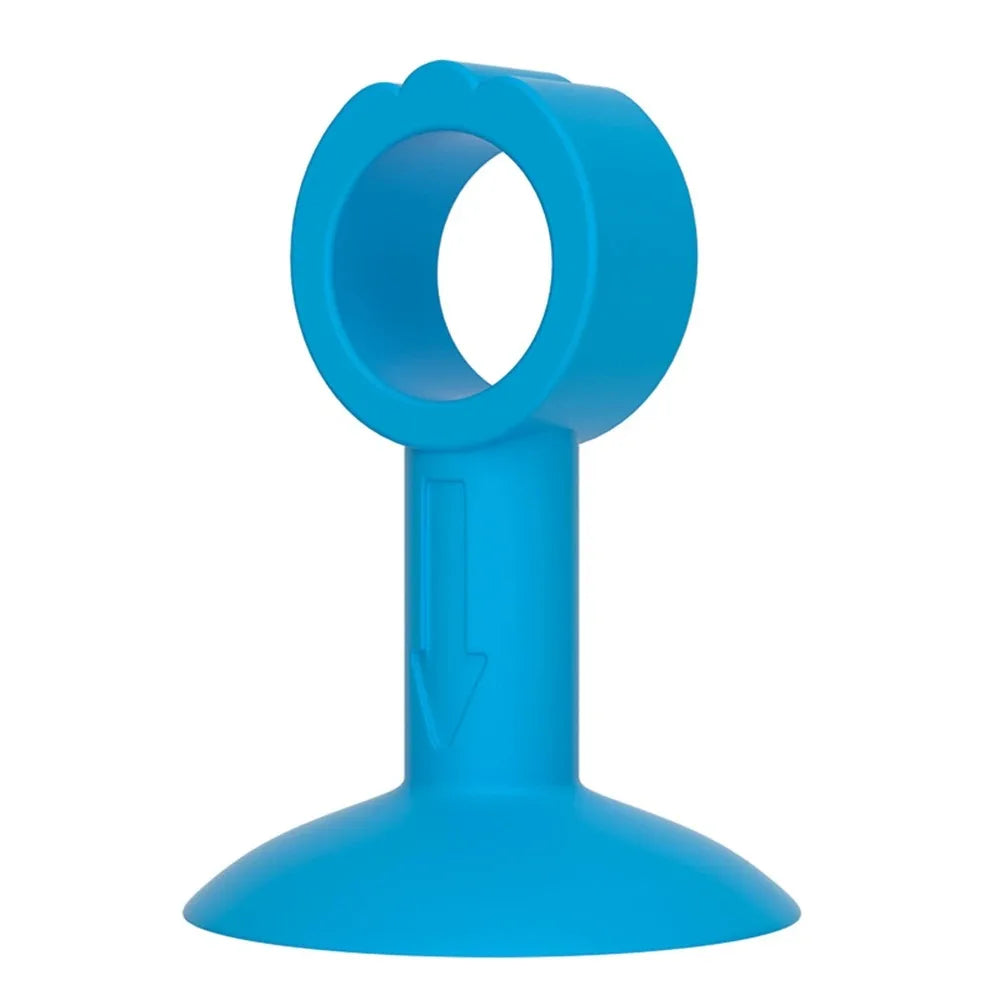 Silicone Suction Cup Door Stoppers & Wall Protectors Silicone Door Stopper Peaceful Pleasures Health and Wellness Blue 5PCS