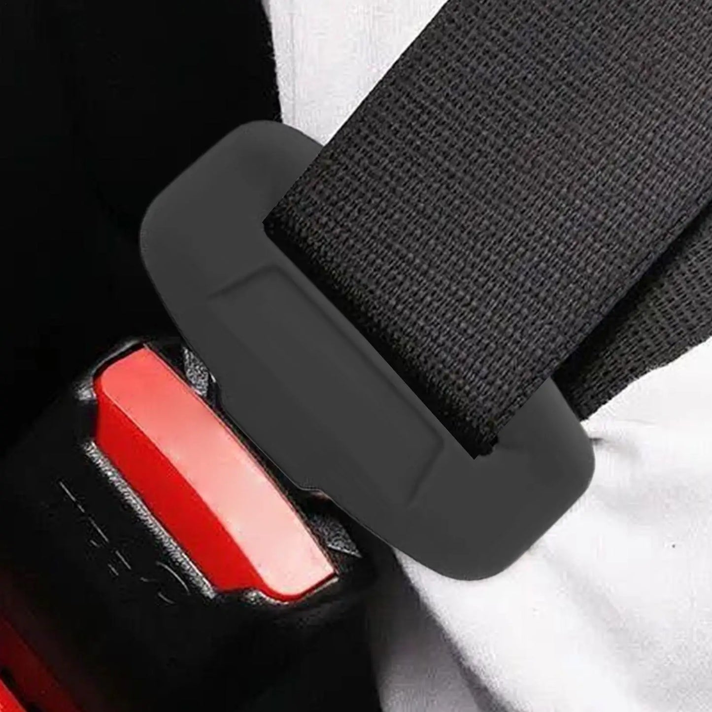 Silicone Seat Belt Buckle Protector Cover | Universal Car Fit