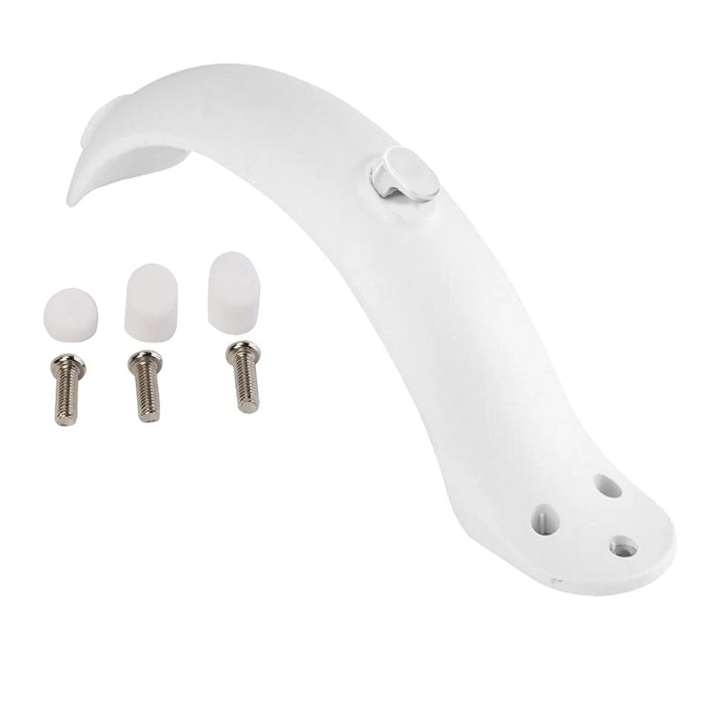 Electric Scooter Rear Fender & Mudguard Kit for Xiaomi M365 Scooter Accessory Peaceful Pleasures Health and Wellness WHITE spain