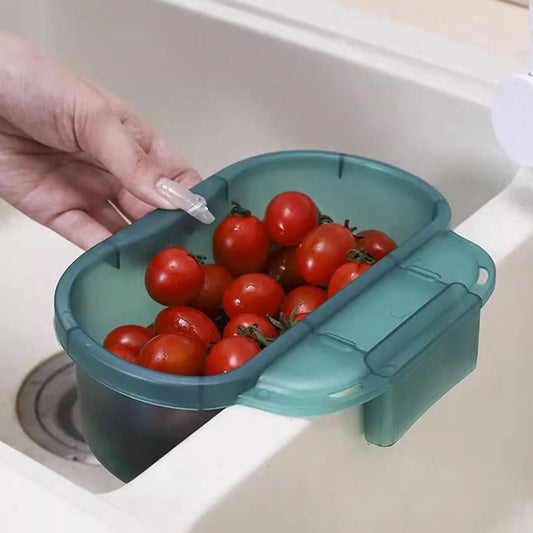 Hangable Sink Strainer & Food Waste Catcher – No Drilling Sink Drain Strainer Peaceful Pleasures Health and Wellness