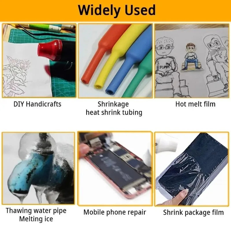 220/110V hot air gun or accessories.DIY tool hot power tool mini 300W welding temperature process blower,support base retraction Peaceful Pleasures Health and Wellness
