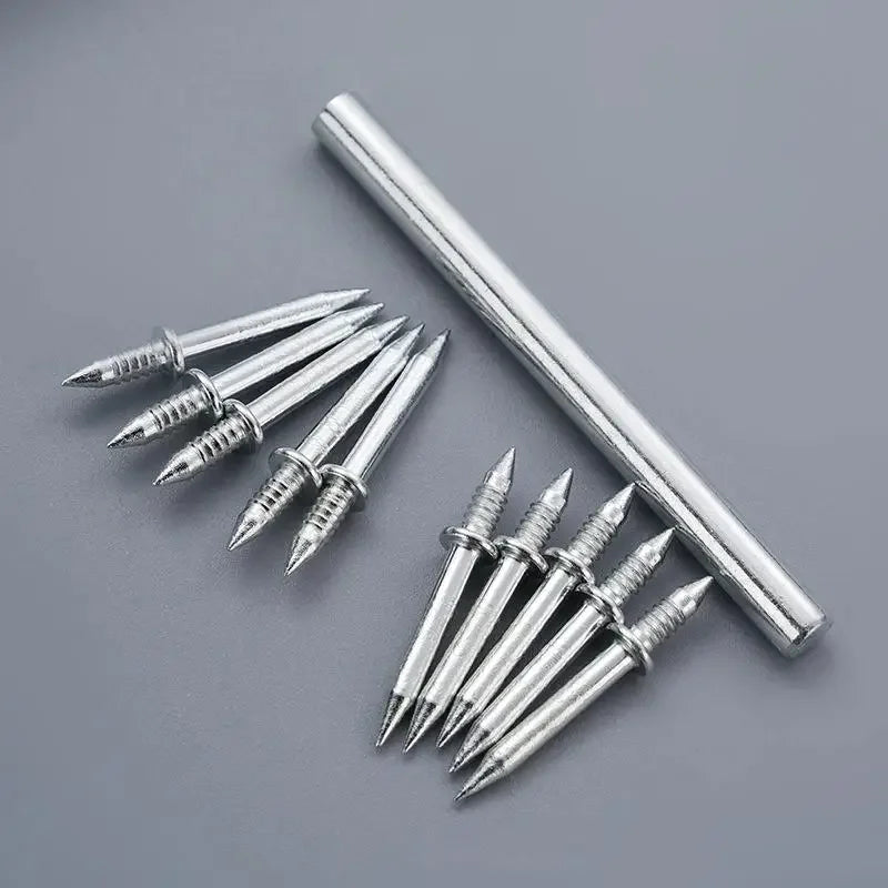 Double Head Seamless Skirting Nails – Rust-Proof Steel 50/100pk