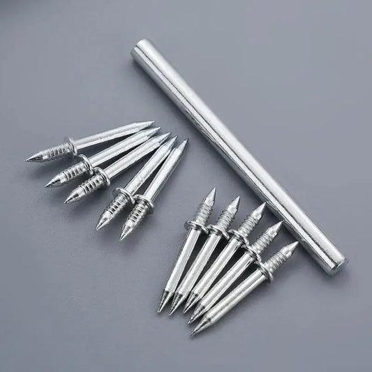 Double Head Seamless Skirting Nails – Rust-Proof Steel 50/100pk Seamless Skirting Nails Peaceful Pleasures Health and Wellness