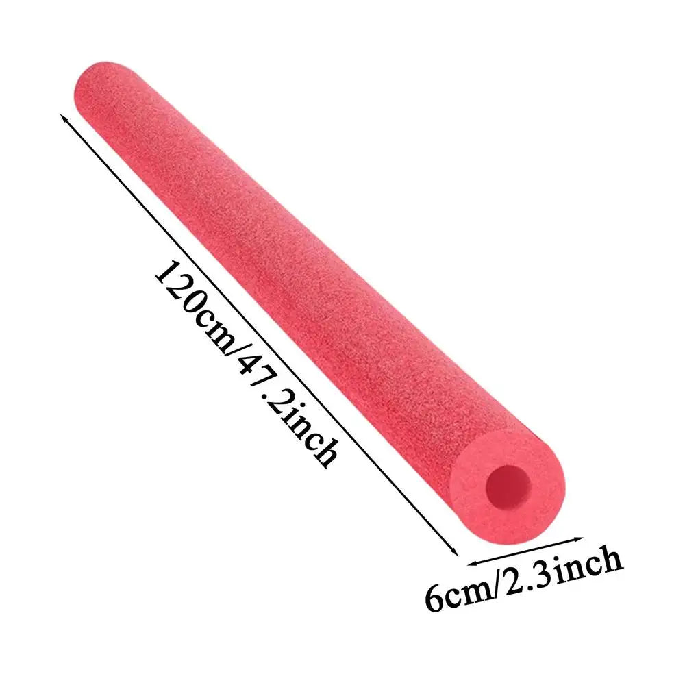 1.2m Foam Pool Noodle – Hollow Float Stick for Kids & Family