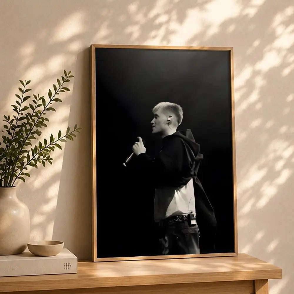 Singer K-Kidd VoodooS Poster HD Self Adhesive Waterproof Wall Art Ideal for Home Office Dorm Bedroom Great Gift Peaceful Pleasures Health and Wellness White11 50X70cmNoframe