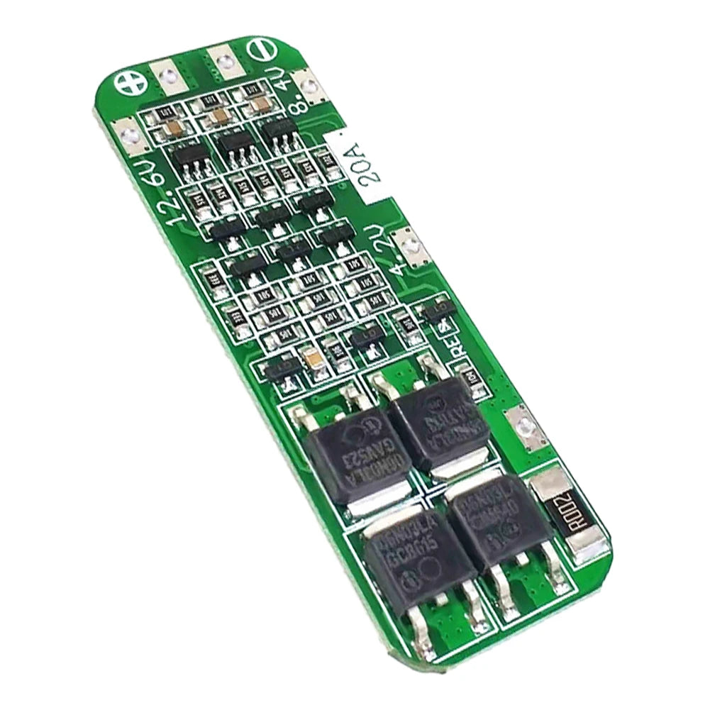10/20PCS 3S 20A Li-ion Lithium Battery 59x20x4mm 18650 Charger PCB BMS Protection Board 12.6V Lipo Cell Module for Drill Motor Peaceful Pleasures Health and Wellness green