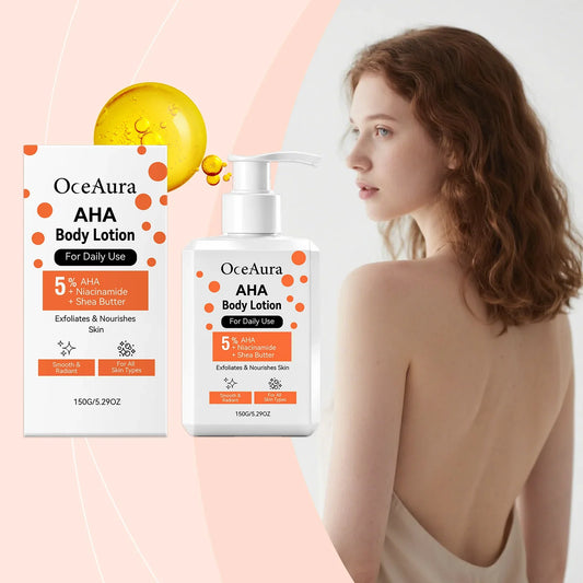 AHA Brightening Body Cream – Niacinamide & Shea Butter 150g Body Brightening Cream Oasis Select
