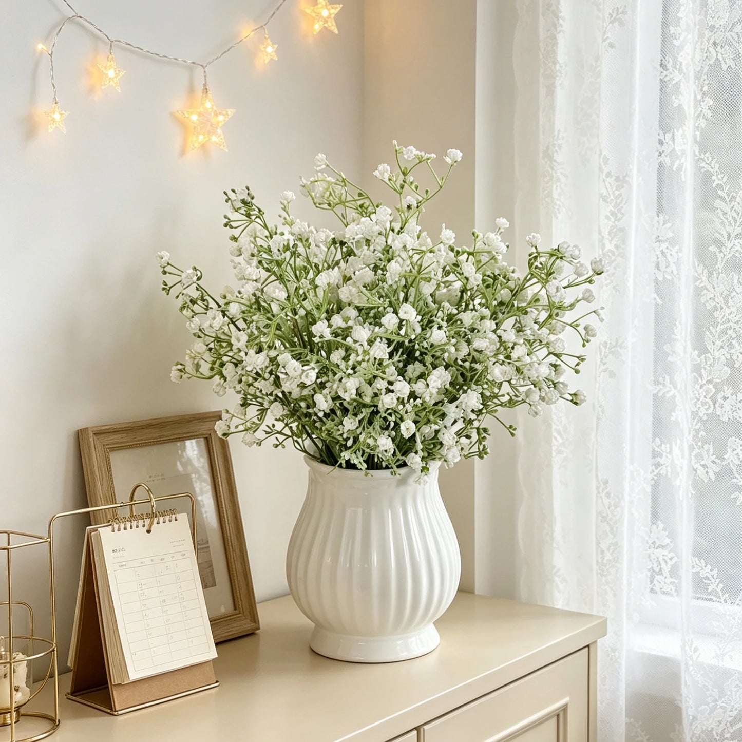 Artificial Gypsophila Bouquet | Wedding & Home Décor Flowers
