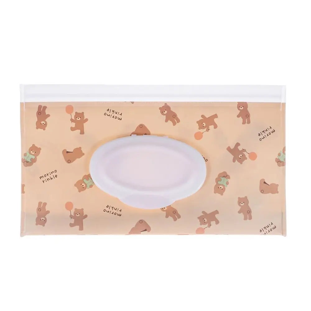 EVA Refillable Baby Wipes Pouch | Flip Cover Snap-Strap Holder