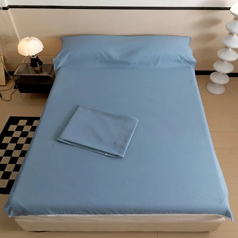 Portable 3-in-1 Travel Bed Sheet Set | Flat Sheet & Pillowcase
