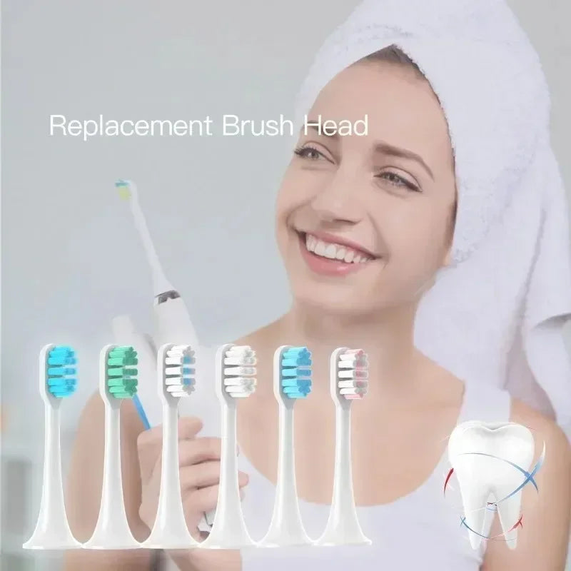12-Pack Brush Heads for Xiaomi Mijia T300/T500/T700 | Soft