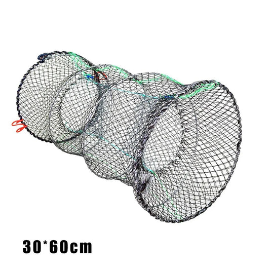 Collapsible Crab Shrimp Trap Net – Crayfish, Lobster & Minnow Fishing Trap Net Oasis Select 14cmx27cm