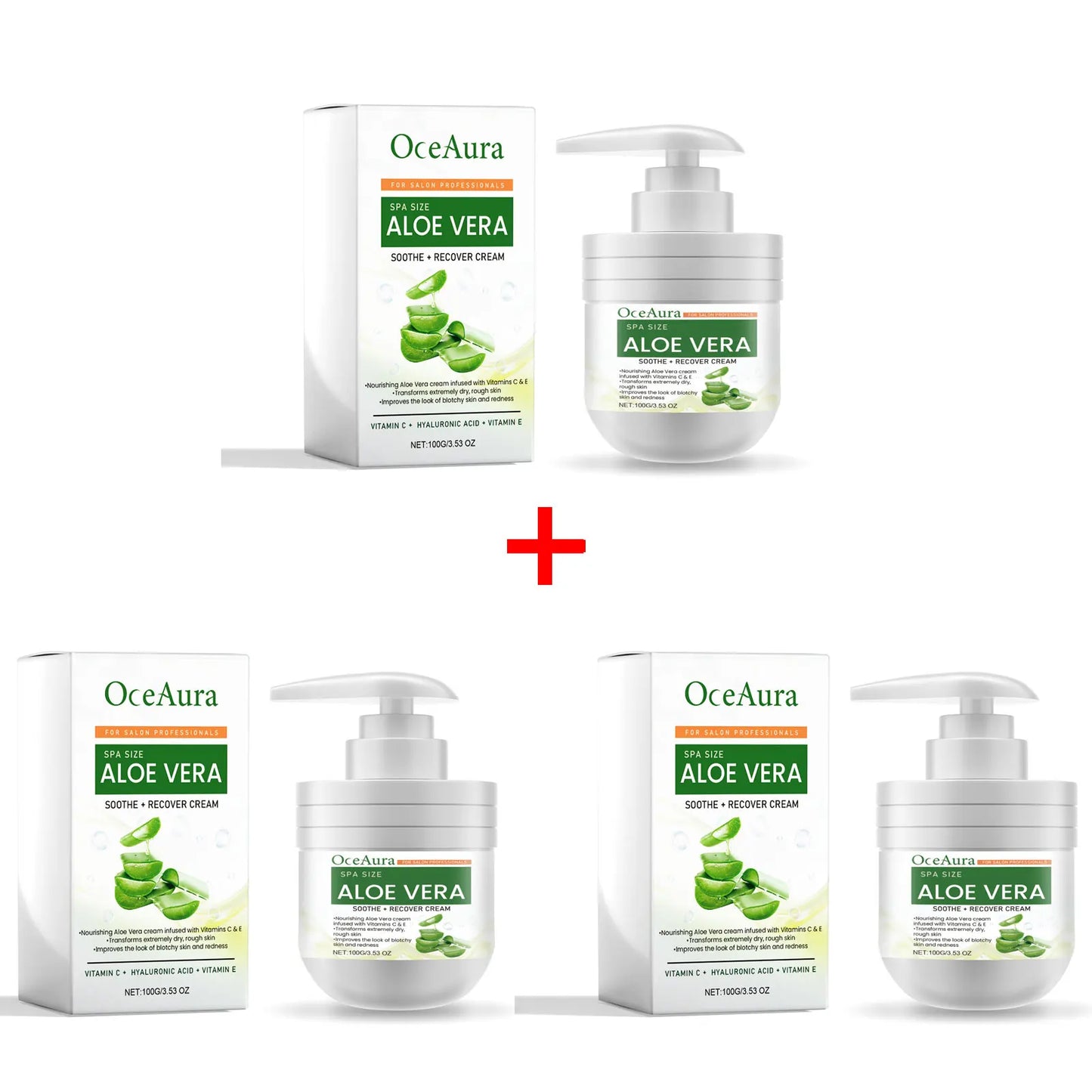 OceAura Retinol Anti-Aging Face & Body Moisturizer Cream 100g