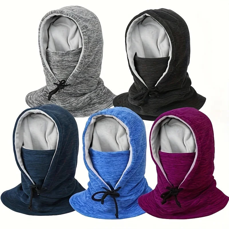 1 Piece Thick Wool Balaclava, Winter Windproof Fleece Face Mask for Cold Weather, Ski, Outdoor Sports Neck Warmer for Men Women Peaceful Pleasures Health and Wellness