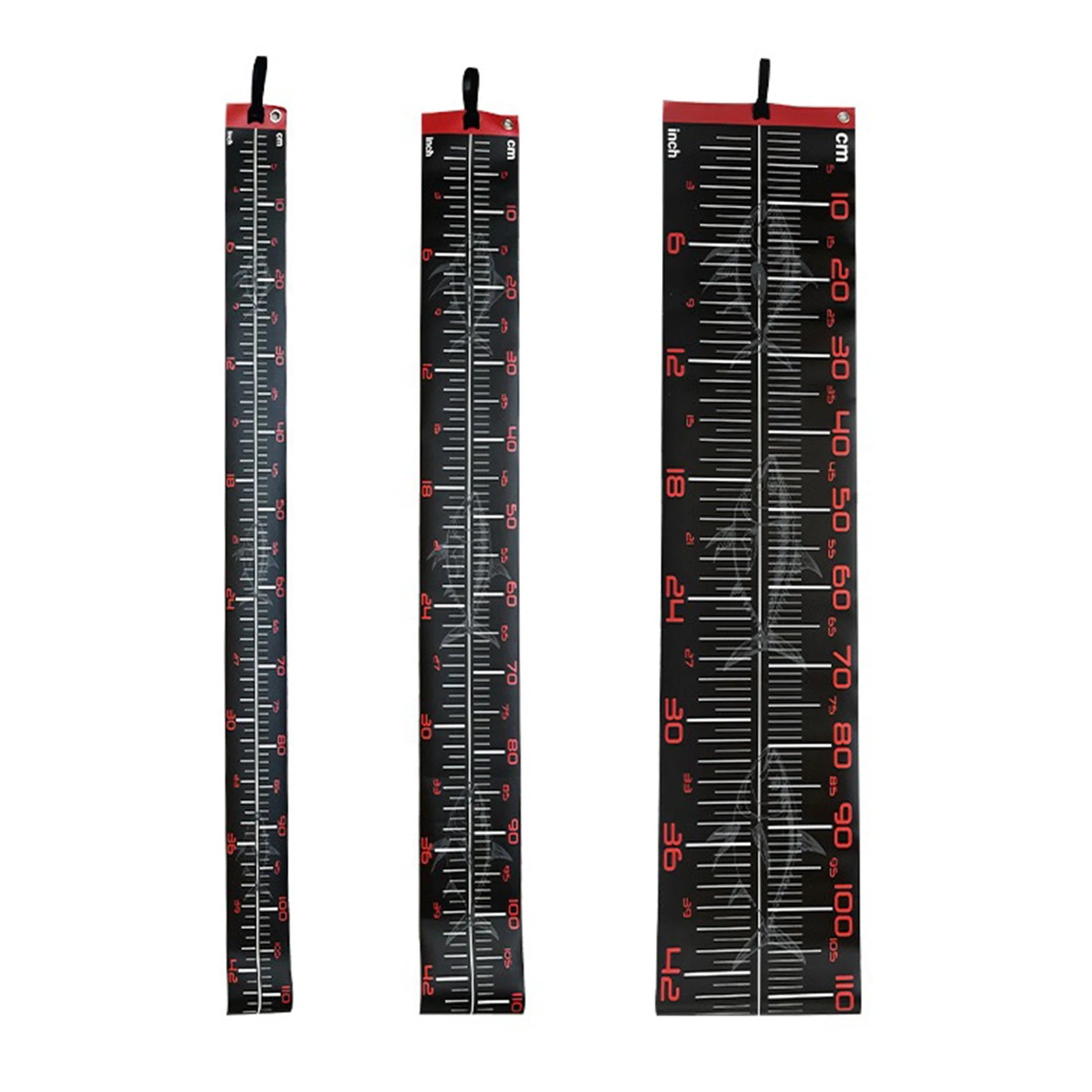 110CM Waterproof Fish Measuring Ruler PVC Dual Scale Fish Measure Ruler Wrinkle-Resistant for Boats Sailboats Yachts Kayaks Peaceful Pleasures Health and Wellness