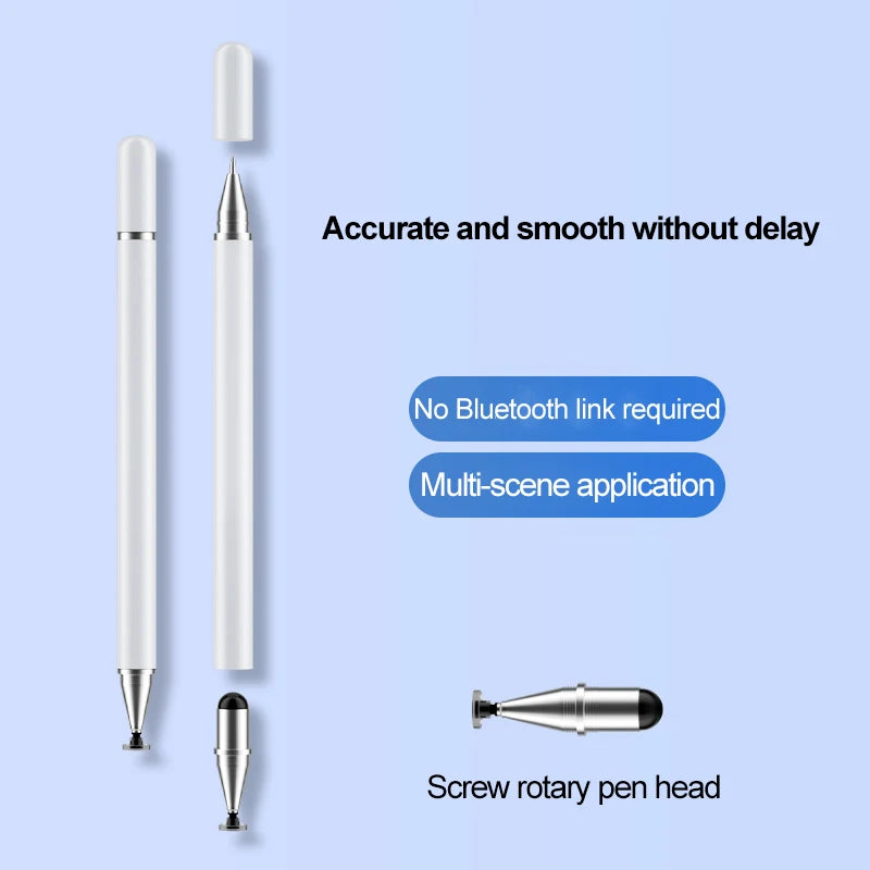 3-in-1 Capacitive Stylus For Touch Screen Stylus Pen For Tablet Touch Pen For Cell Phone Universal Capacitive Pencil For Phone Peaceful Pleasures Health and Wellness