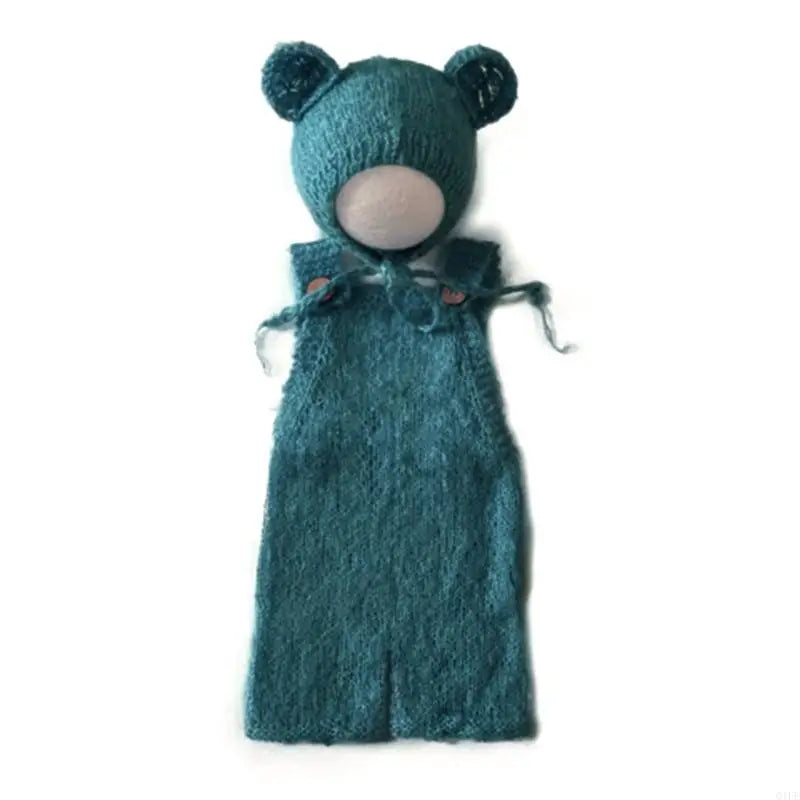 Newborn Photography Props | Mohair Baby Outfit Set 0–1 Month