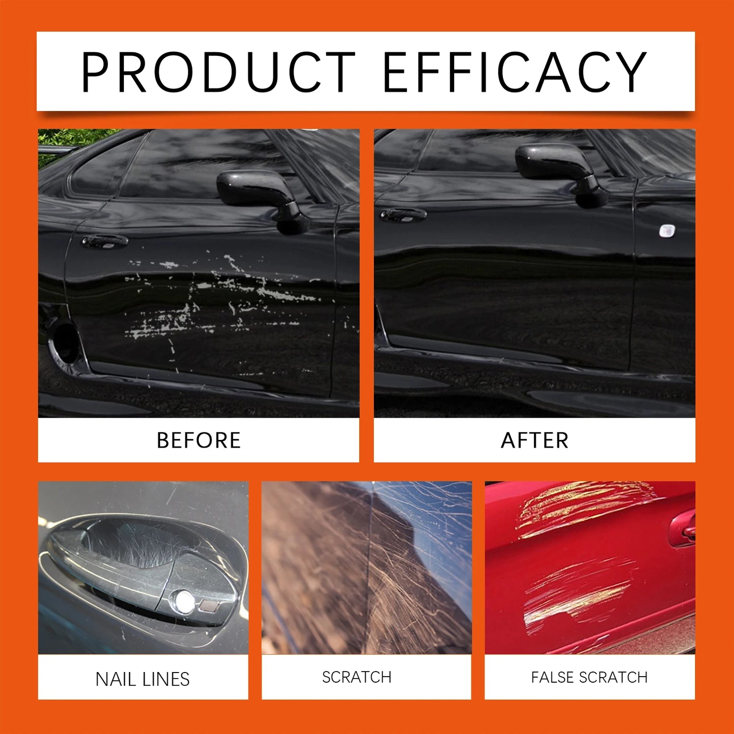 Rayhong Car Scratch Remover, Polish & Dust Removal Agent
