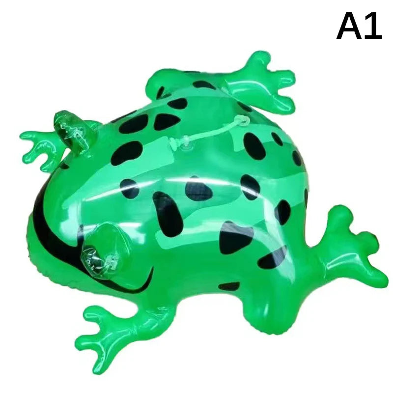 Glowing Inflatable Frog Toy – Kids Party & Birthday Decor