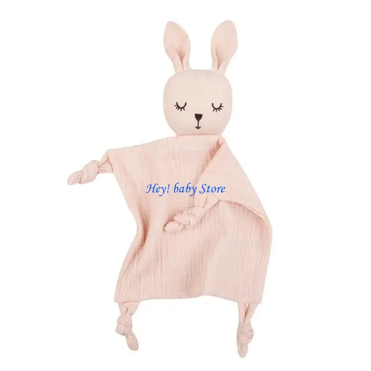Cartoon Rabbit Baby Soothing Towel | Soft Comfort Cloth 0–12M Baby Comfort Cloth Peaceful Pleasures Health and Wellness 04 CN